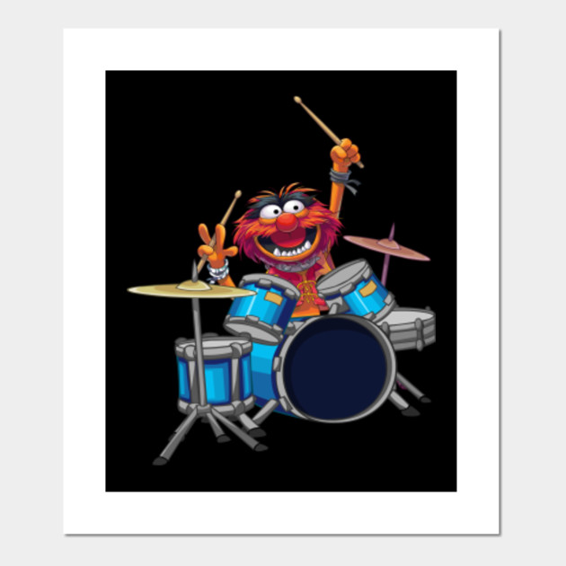 Animal Drummer The Muppets Show - Muppets - Posters and Art Prints